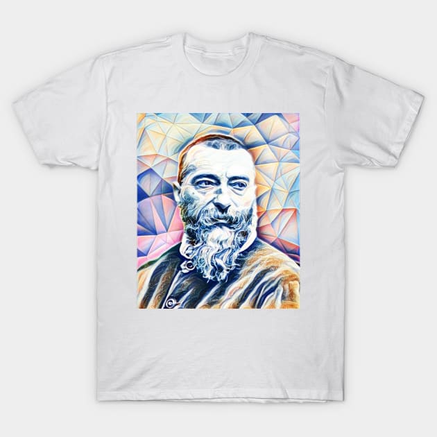 Jean-Baptiste Alphonse Karr Portrait | Jean-Baptiste Alphonse Karr Artwork 12 T-Shirt by JustLit